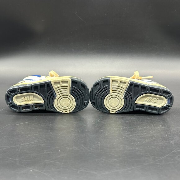 1987 Nike Delta Force Toddler Baby Shoes Blue High Top Sneakers Size 4 READ Vtg - Picture 7 of 15